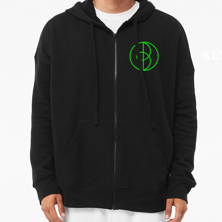 Adult Unisex Zip Up Hoodie